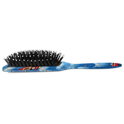Personalized Cute Car Detangler-Hair-Brush for Kids Boys,Glides Through Tangles Comb,Custom Name Hair Brushes for All Hair Types Wet/Dry/Curly/Thick Hair,White 2