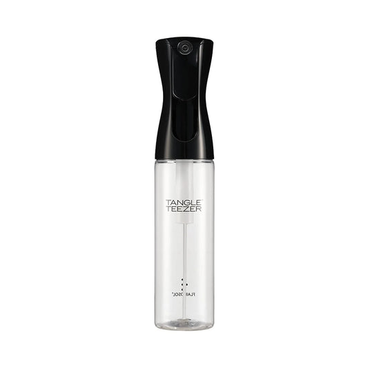 TANGLE TEEZER Fine Mist Spray Bottle, Refillable, 10.1 oz, Black