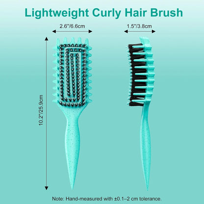 Curly Hair Brush, Curl Brush For Wet & Dry Hair,Curl Defining For Women&Men