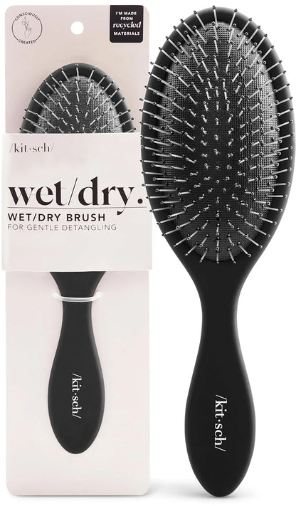 Kitsch Wet Dry Brush Detangler – Hair Brush for Women - Terracotta