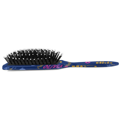Personalized Name Hair Brush Detangler Brush Gifts for Women Man Custom Detangler-Hair-Brush Kids-Toddler-Girls for Travel All Hair Types