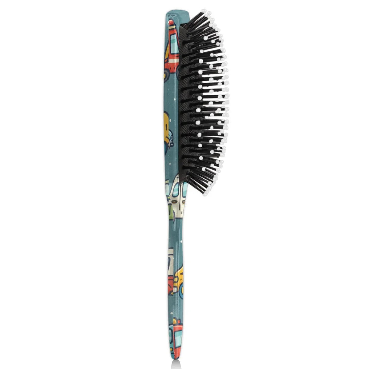 Personalized Cool-Rocket Detangler-Hair-Brush for Kids-Boys,Glides Through Tangles Comb,Custom Name Hair Brushes for All Hair Types Wet/Dry/Curly/Thick Hair,Dark Blue