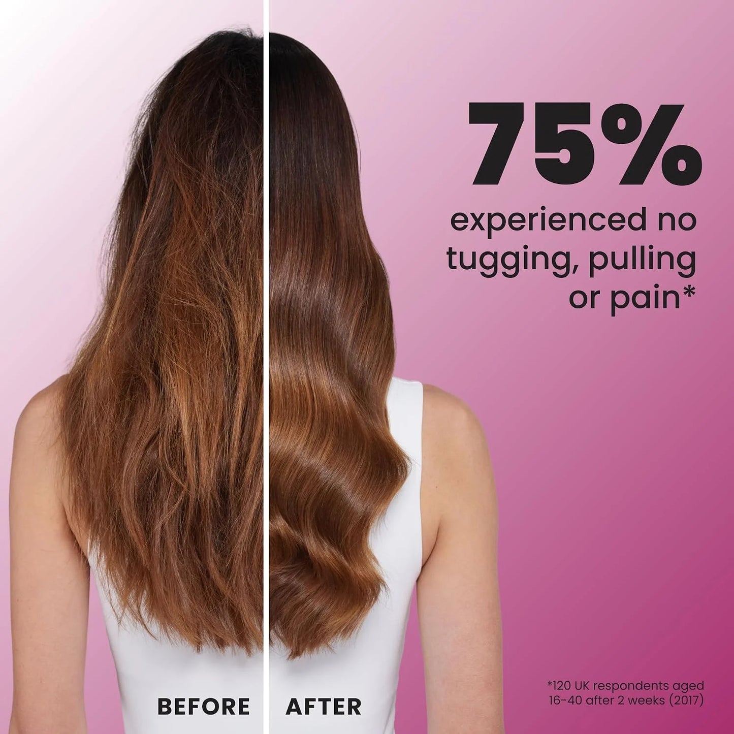 Tangle Teezer Ultimate Detangler Mini Hair Brush, Pink & Mint