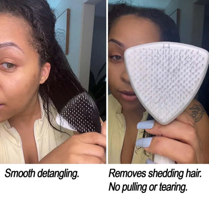 Cricket Ultra Smooth Coconut Conditioning Comb – Infused with Coconut Oil & Keratin for Frizz-Free Shine and Hydration, Ideal for Mid-Length, Thick, and Textured Hair