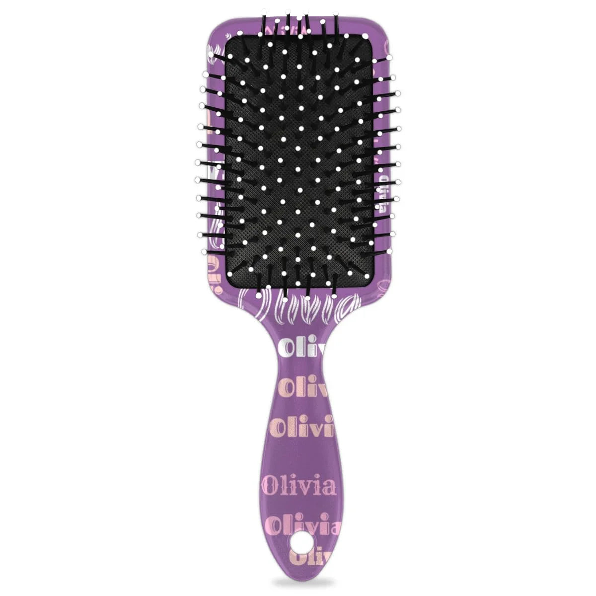 Personalized Name Hair Brush Detangler Brush Gifts for Women Man Custom Detangler-Hair-Brush Kids-Toddler-Girls for Travel All Hair Types