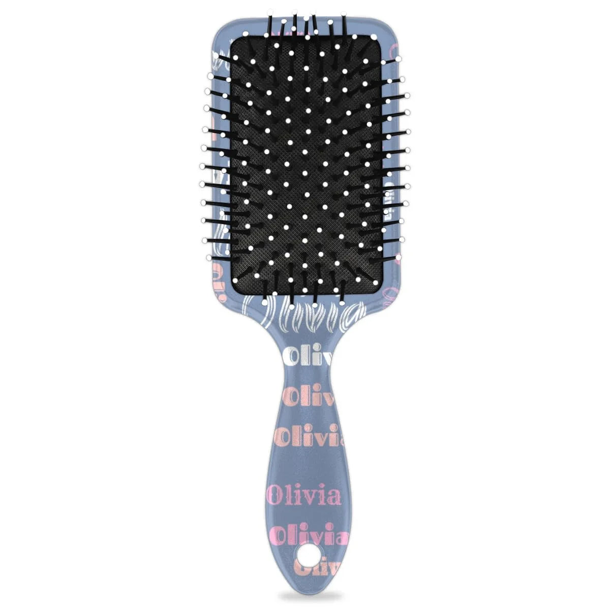 Personalized Name Hair Brush Detangler Brush Gifts for Women Man Custom Detangler-Hair-Brush Kids-Toddler-Girls for Travel All Hair Types