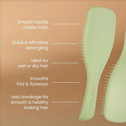 Tangle Teezer Matte Ultimate Detangler Brush, Straight to Curly, Olive