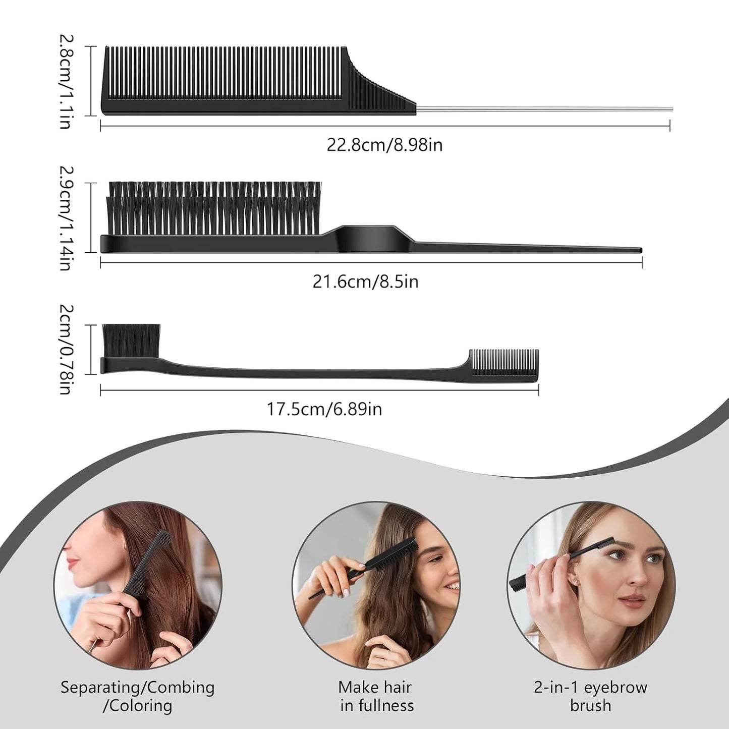 Curl Defining Brush, Curly Hair Brush, Slick Back Hair Brush, For Combing and Shaping Curls in All Hairstyles to Reduce Pulling (Pink)