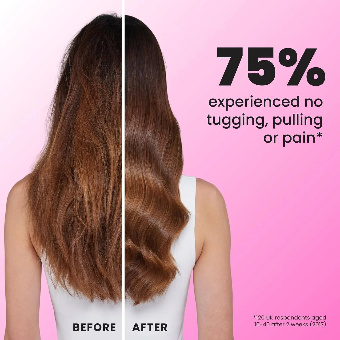 Tangle Teezer Ultimate Detangler Mini Hair Brush, Pink & Mint