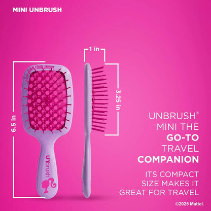 FHI Heat UNbrush Barbie Detangling Brush Duo - Style Icon - Yellow