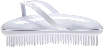 B128 Shower Head Brush/Exfoliator Shampoo Brush/Head Massager Scalp Stress Relax Shower Brush/Scalp Scrub Hair Brush Massager/Hair Massager for Hair Growth/Scalp Dandruff Brush Small Hair Brush