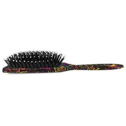 Personalized Cute Car Detangler-Hair-Brush for Kids Boys,Glides Through Tangles Comb,Custom Name Hair Brushes for All Hair Types Wet/Dry/Curly/Thick Hair,White 2