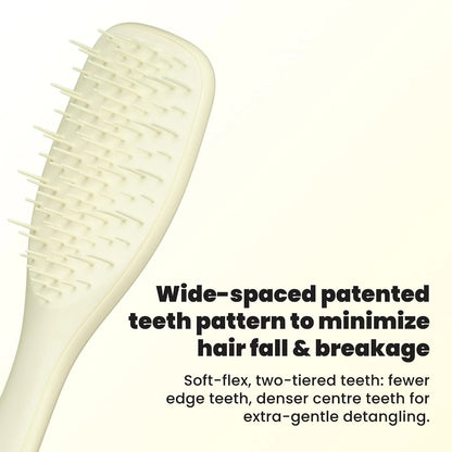 Tangle Teezer Extra Gentle Detangler Brush, Fragile Hair, Chamomile Yellow