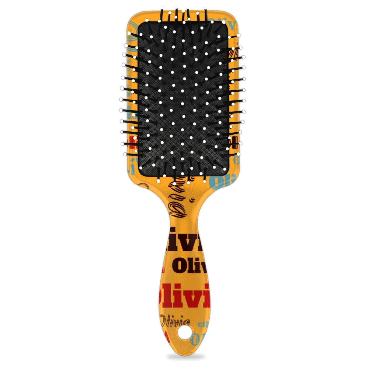 Personalized Name Hair Brush Detangler Brush Gifts for Women Man Custom Detangler-Hair-Brush Kids-Toddler-Girls for Travel All Hair Types