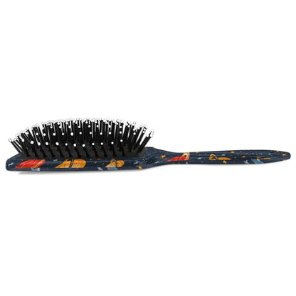 Personalized Cute Car Detangler-Hair-Brush for Kids Boys,Glides Through Tangles Comb,Custom Name Hair Brushes for All Hair Types Wet/Dry/Curly/Thick Hair,White 2