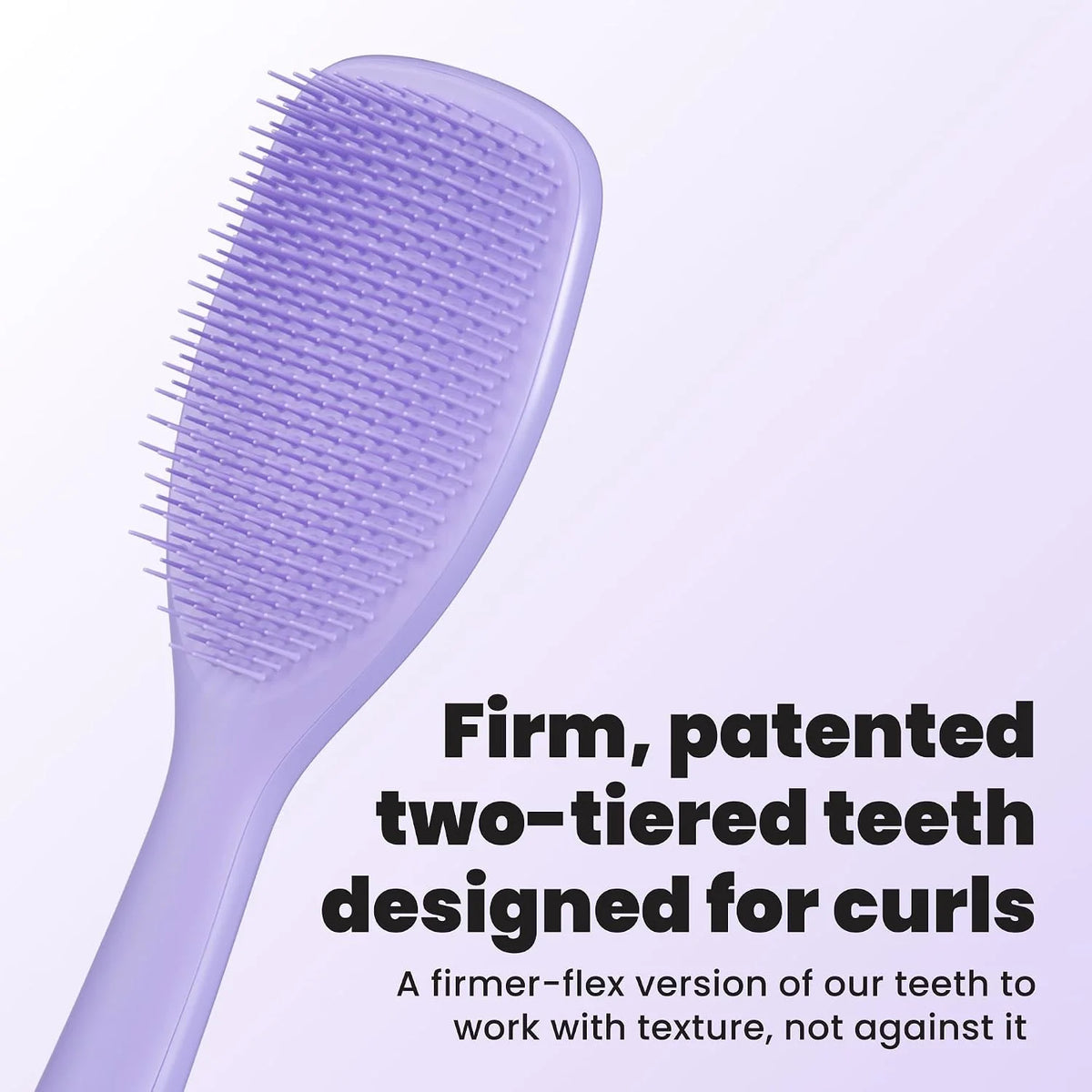 Tangle Teezer Ultimate Detangler Curly Hair Brush, 3C to 4C, Aqua Green
