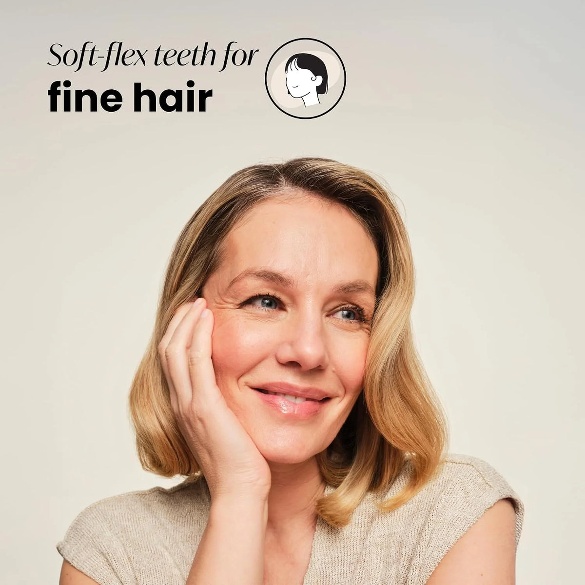 Tangle Teezer, The Fine and Fragile Detangling Hairbrush for Wet and Dry Hair, Colour Treated, Fine, Fragile Hair, Berry Bright