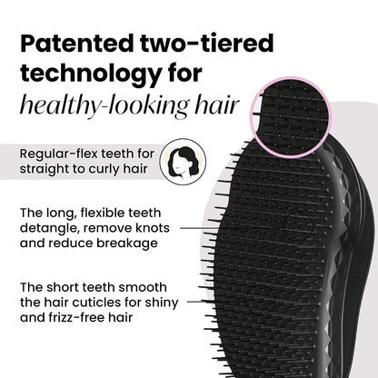 Tangle Teezer Original Detangler Mini Hair Brush for Kids, Unicorn Magic