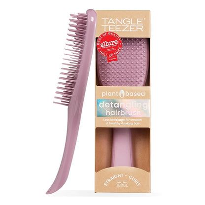 Tangle Teezer Plant-Based Ultimate Detangler Curly Hair Brush, Yellow