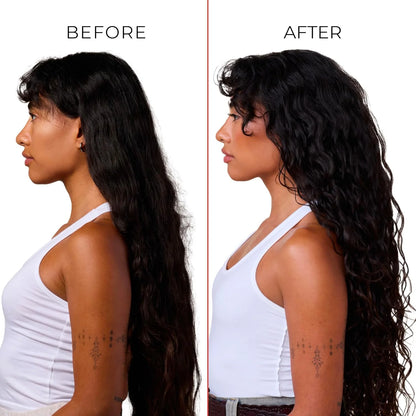 Bounce Curl Volume EdgeLift Brush, 5-In-1 Styling Tool Defined Curls Purple