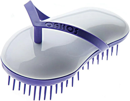 B128 Shower Head Brush/Exfoliator Shampoo Brush/Head Massager Scalp Stress Relax Shower Brush/Scalp Scrub Hair Brush Massager/Hair Massager for Hair Growth/Scalp Dandruff Brush Small Hair Brush