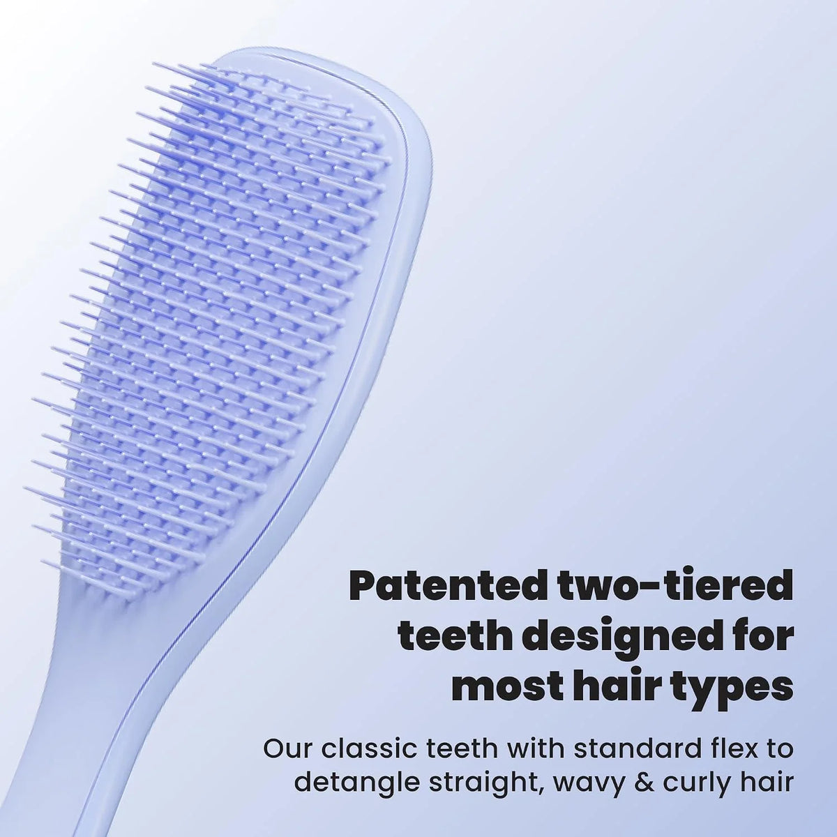Tangle Teezer Ultimate Detangler Brush, Straight to Wavy, Cappuccino