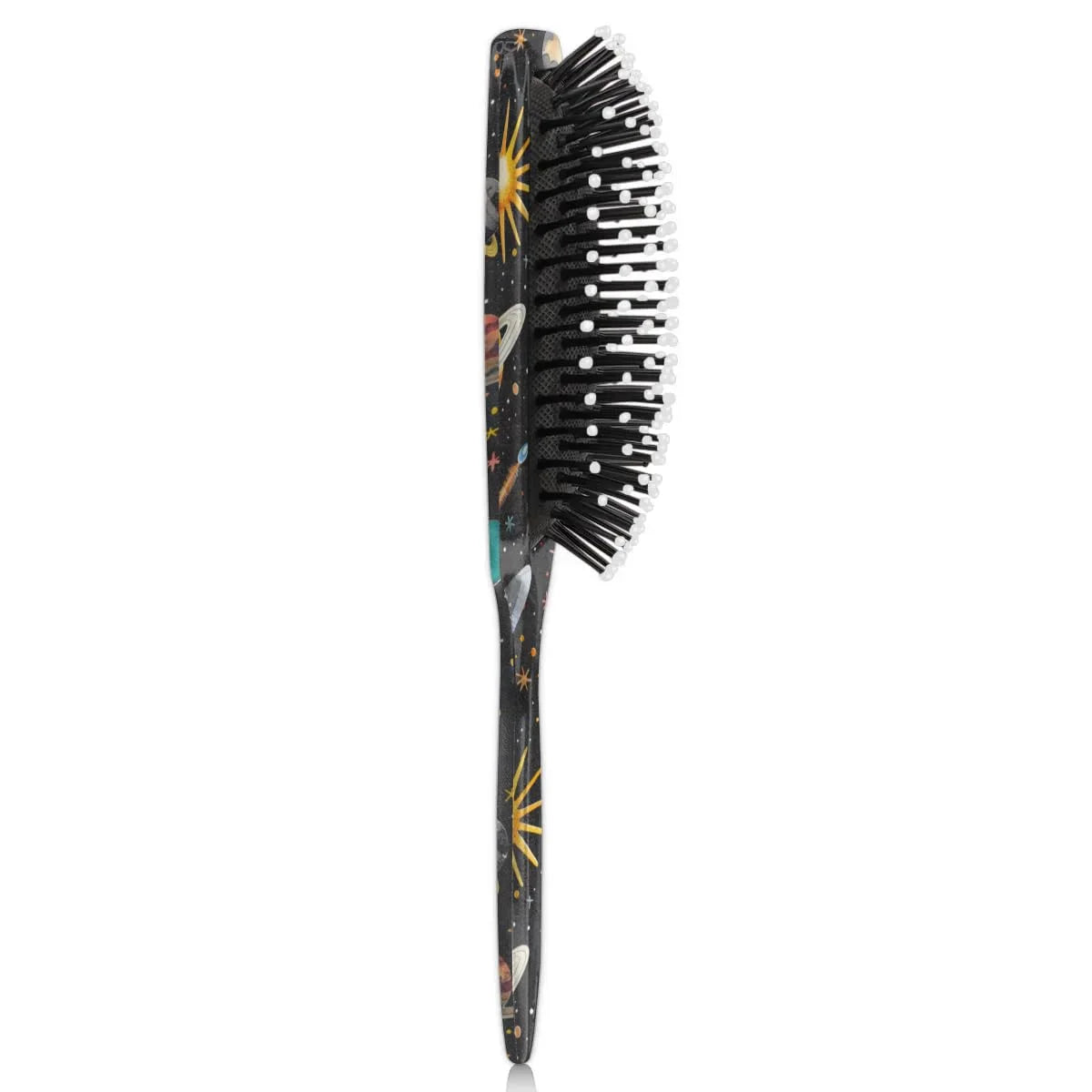 Personalized Cute Car Detangler-Hair-Brush for Kids Boys,Glides Through Tangles Comb,Custom Name Hair Brushes for All Hair Types Wet/Dry/Curly/Thick Hair,White 2