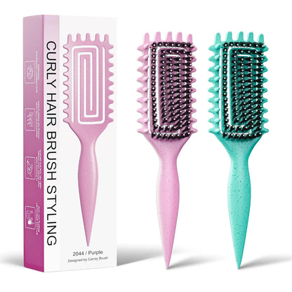 Curly Hair Brush, Curl Brush For Wet & Dry Hair,Curl Defining For Women&Men