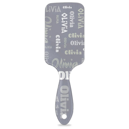 Personalized Name Hair Brush Detangler Brush Gifts for Women Man Custom Detangler-Hair-Brush Kids-Toddler-Girls for Travel All Hair Types