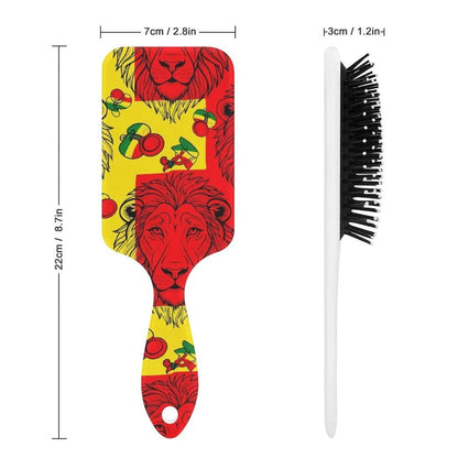 Air Cushion Comb for Massage Japanese Ocean Wave Fish Koifish Art, For Curly Long Thick Straight Hair, Women Girls Ladies