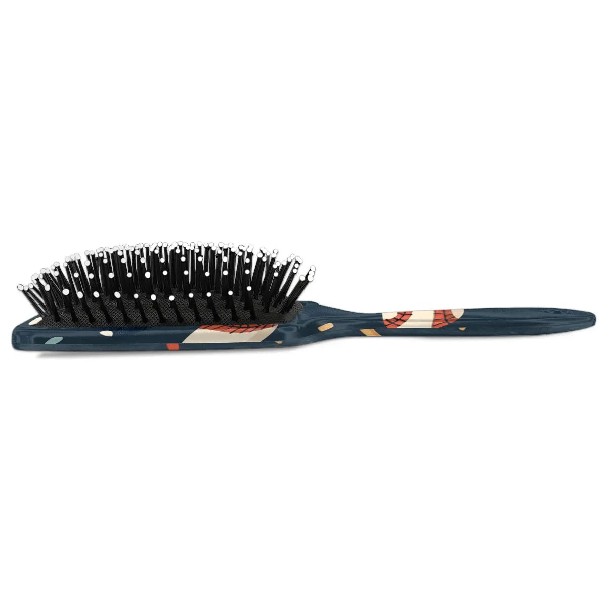 Personalized Cool-Rocket Detangler-Hair-Brush for Kids-Boys,Glides Through Tangles Comb,Custom Name Hair Brushes for All Hair Types Wet/Dry/Curly/Thick Hair,Dark Blue