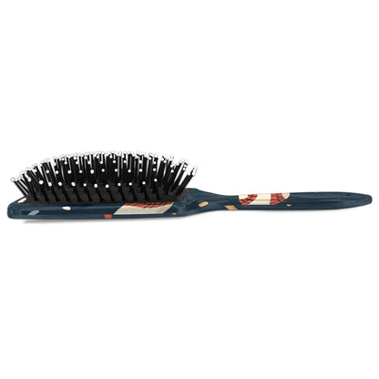 Personalized Cool-Rocket Detangler-Hair-Brush for Kids-Boys,Glides Through Tangles Comb,Custom Name Hair Brushes for All Hair Types Wet/Dry/Curly/Thick Hair,Dark Blue