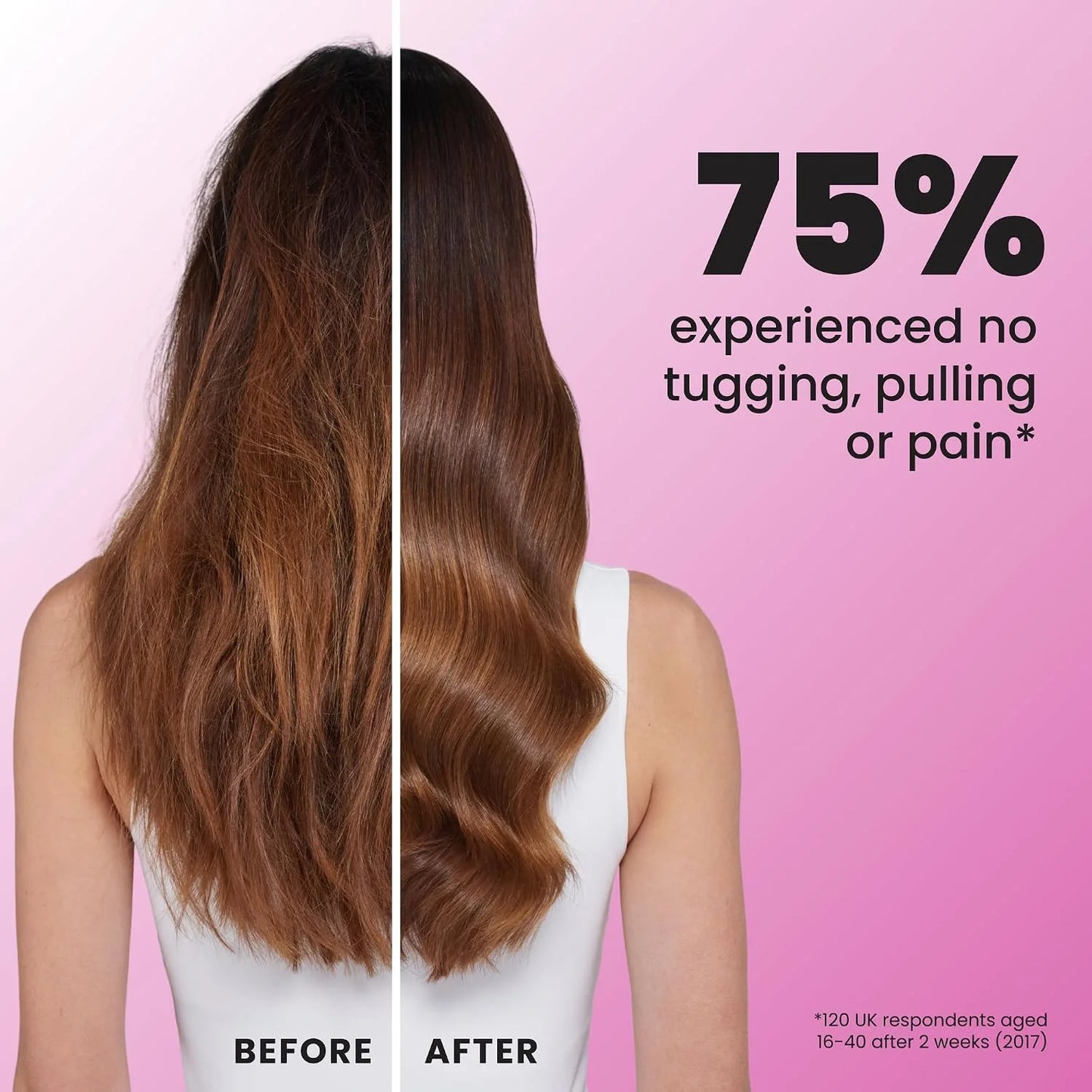 Tangle Teezer Ultimate Detangler Brush, Straight to Wavy, Cappuccino