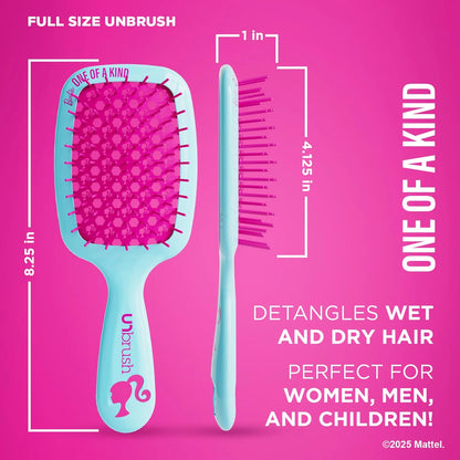 FHI Heat UNbrush Barbie Detangling Brush Duo - Style Icon - Yellow