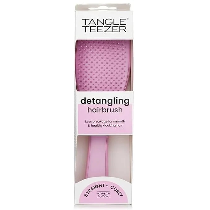 Tangle Teezer Ultimate Detangler Brush for Wet & Dry Hair, Eliminates Knots & Reduces Breakage for Straight to Wavy Hair Types, Rosebud Pink