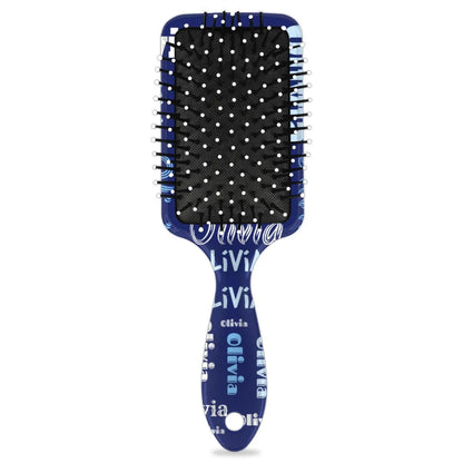 Personalized Name Hair Brush Detangler Brush Gifts for Women Man Custom Detangler-Hair-Brush Kids-Toddler-Girls for Travel All Hair Types