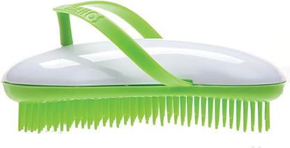 B128 Shower Head Brush/Exfoliator Shampoo Brush/Head Massager Scalp Stress Relax Shower Brush/Scalp Scrub Hair Brush Massager/Hair Massager for Hair Growth/Scalp Dandruff Brush Small Hair Brush