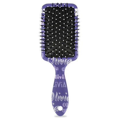 Personalized Name Hair Brush Detangler Brush Gifts for Women Man Custom Detangler-Hair-Brush Kids-Toddler-Girls for Travel All Hair Types
