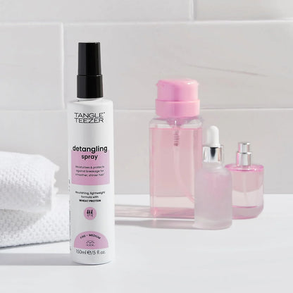Tangle Teezer Detangling Spray for Fine & Medium Hair - Moisturises, Nourishes, Strengthens - Made with Wheat Protein - Vegan & Cruelty Free Gentle & Quick Detangling