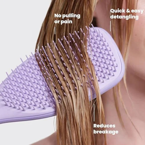 Tangle Teezer Fine Ultimate Detangler Brush for Fine Hair, Runway Pink
