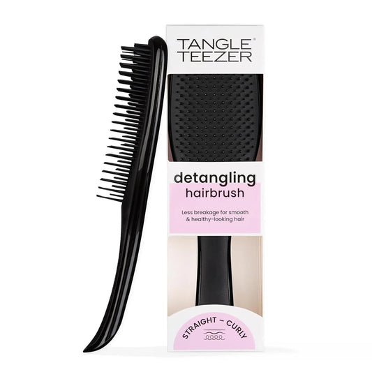 TANGLE TEEZER The Wet Detangler, Liquorice Black, All Hair types, unisex-adult