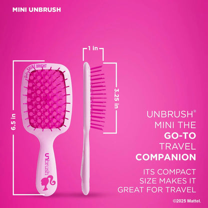 FHI Heat UNbrush Barbie Detangling Brush Duo - Style Icon - Yellow