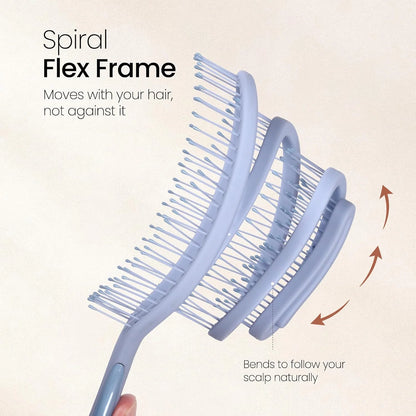 AIMIKE Vented Hair Brush for Fine Thin Hair, Gentle Detangler for Women
