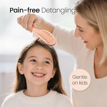 AIMIKE Vented Hair Brush for Fine Thin Hair, Gentle Detangler for Women