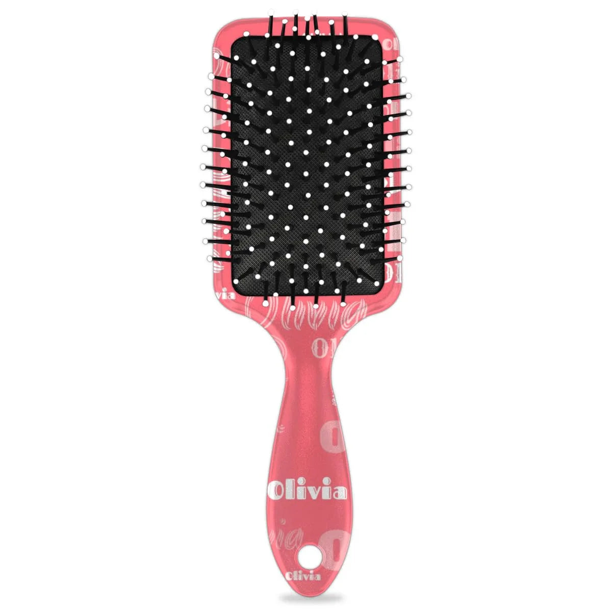 Personalized Name Hair Brush Detangler Brush Gifts for Women Man Custom Detangler-Hair-Brush Kids-Toddler-Girls for Travel All Hair Types
