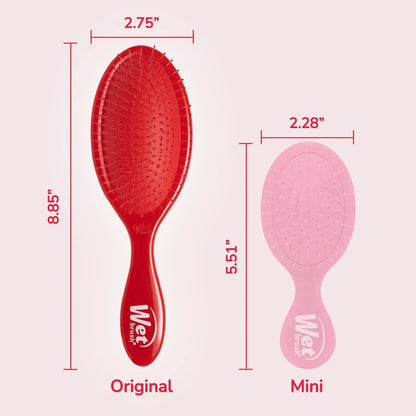 Wet Brush Original Detangler Hair Brush, Purple, For All Hair Textures