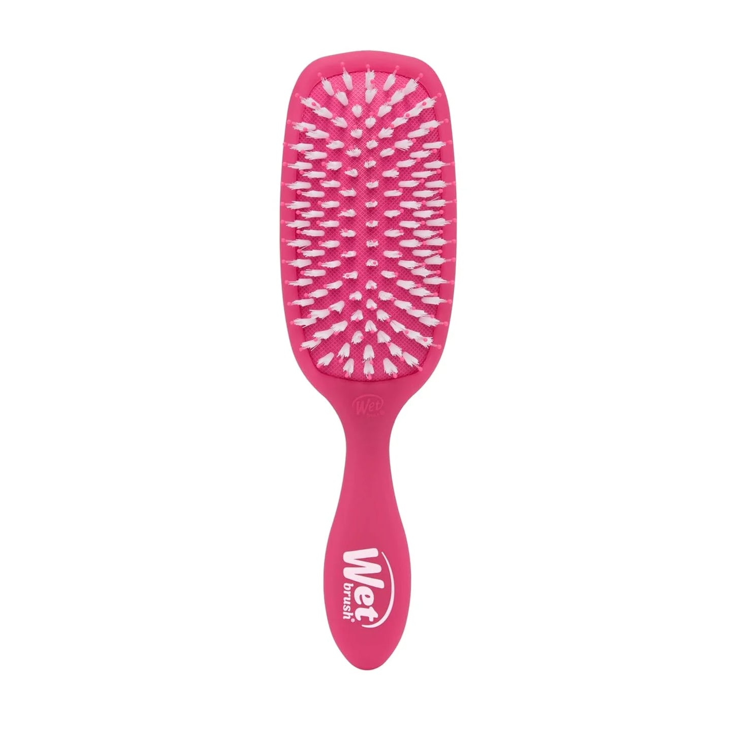 Wet Brush Shine Enhancer Hair Brush, Pink - Exclusive Ultra-soft IntelliFlex Bristles - Natural Boar Bristles Leave Hair Shiny And Smooth For All - For Women, Men, Wet And Dry Hair