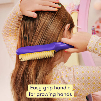 Frida for Kids Detangling Hair Brush for All Hair Types, Ages 6-11