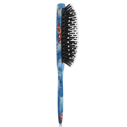 Personalized Cute Car Detangler-Hair-Brush for Kids Boys,Glides Through Tangles Comb,Custom Name Hair Brushes for All Hair Types Wet/Dry/Curly/Thick Hair,White 2