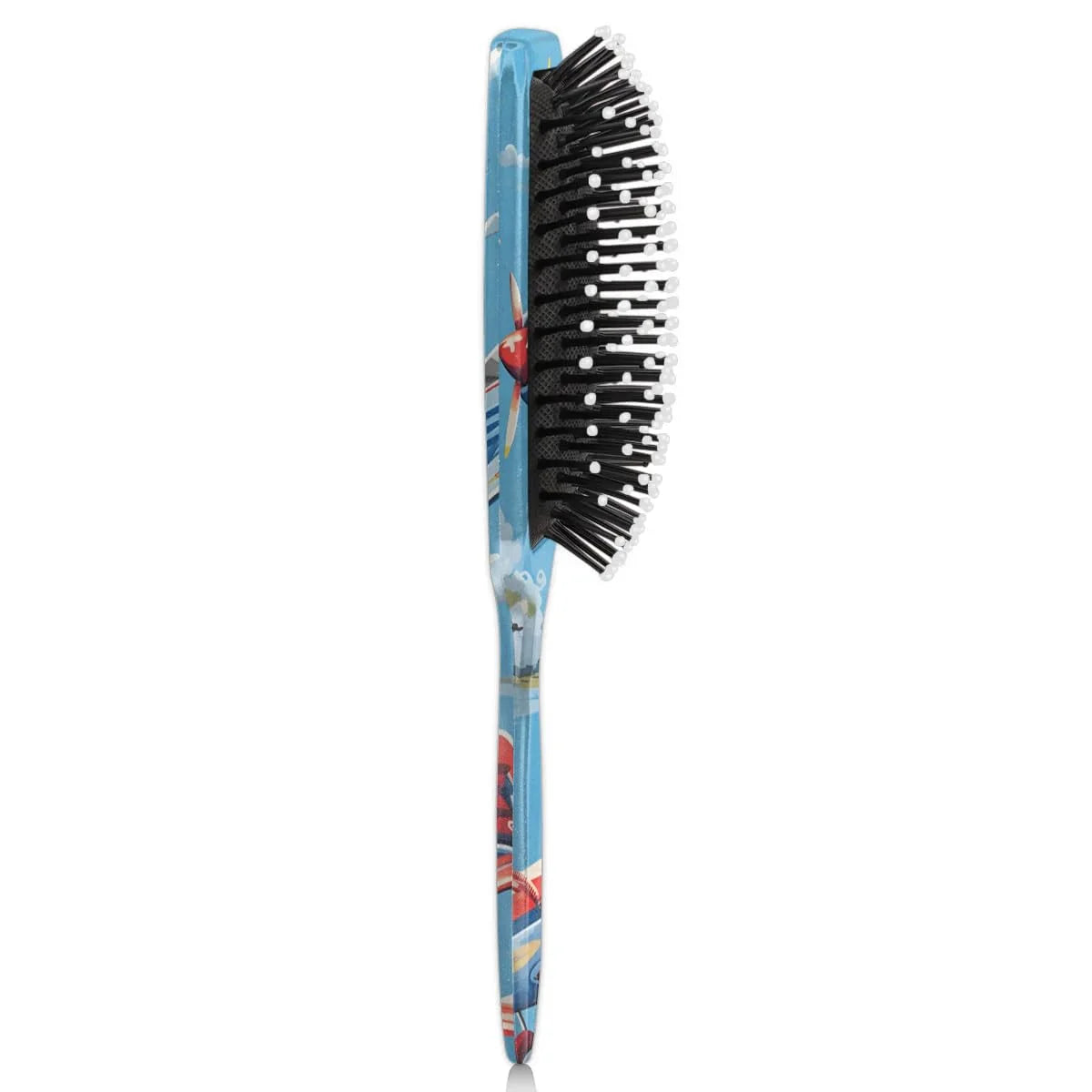 Personalized Cute Car Detangler-Hair-Brush for Kids Boys,Glides Through Tangles Comb,Custom Name Hair Brushes for All Hair Types Wet/Dry/Curly/Thick Hair,White 2